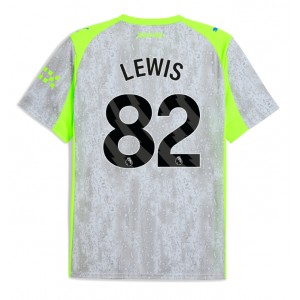 Fotbalové Dres Manchester City Rico Lewis #82 Třetí Oblečení 2025-26 Krátký Rukáv